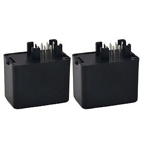 2 Pieces LED Flasher Relay 7 Pin Lamp Blinker for for Suzuki