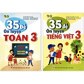 Sách - Combo 35 đề ôn luyện Toán - Tiếng Việt lớp 3
