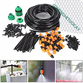 Mua Bộ KIT Phun Sương Tưới Cây Tự Động gồm 20 Béc Bằng Nhựa Cao Cấp Chỉnh Được Lưu Lượng kèm 25m Dây và đầy đủ phụ kiện