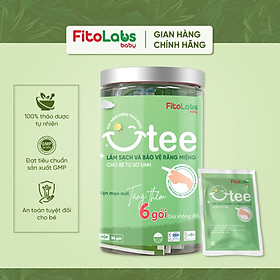 Gạc rơ lưỡi Fitolabs Otee từ thảo dược an toàn cho trẻ sơ sinh và trẻ nhỏ