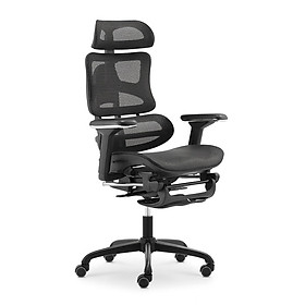 Mua Ghế xoay lưới công thái học có ngã lưng gác chân dòng cao cấp LBB187A