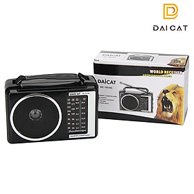 Đài Radio DAICAT DC-701 Đài FM cho người cao tuổi- Hàng Chính Hãng