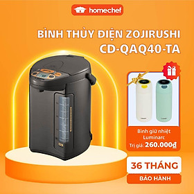 Mua Bình Thủy Điện Zojirushi CD-QAQ40-TA 4L   công suất 670W  hẹn giờ  hệ thống an toàn  bảo hành 1 năm|HÀNG CHÍNH HÃNG