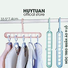 Mua Móc treo quần áo thông minh 9 lỗ - Móc treo quần áo đa năng tiết kiệm diện tích (MT9L)