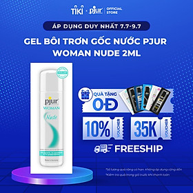 Gel bôi trơn gốc nước Pjur Woman Nude túi 1.5ml dành cho nữ đặc biệt dành cho làn da nhạy cảm an toàn lành tính