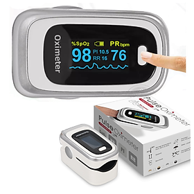 CAO CẤP Máy Đo Nồng Độ Oxy SPO2 Và Nhịp Tim- JZ-130 Pulse Oximeter