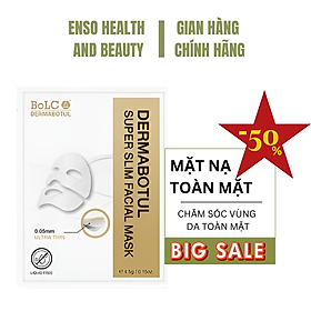 Mặt nạ nâng cơ, cải thiện nếp nhăn Botox BoLCA+ Dermabotul Super Slim Facial Mask