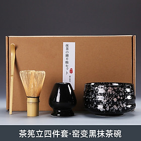Mua Bộ Dụng Cụ 04 Món Pha Trà Matcha Nhật Bản (Kèm Hộp Đựng Như Hình)