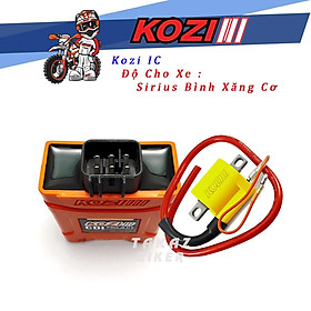 Combo Kozi IC và Mobin Độ Xe Sirius 110 - Made in Malaysia