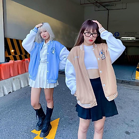 ÁO KHOÁC NỈ CARDIGAN NỮ,MÀU SẮC SINH ĐỘNG,THIẾT KẾ HỌA TIẾT XINH XẮN 1HIT1 FASHION