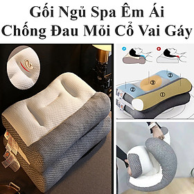 Mua Gối Ngủ Spa Êm Ái Chống Đau Mỏi Cổ Vai Gáy