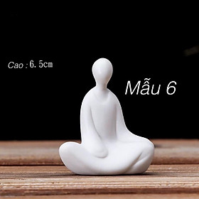 Mua Tượng vô diện thiền sư an nhiên gốm sứ trắng