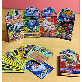 Bộ Thẻ Bài Pokemon 50 Thẻ Sword Shield BATTLESTYLES ( Giao Mẫu Ngẫu Nhiên) Loại Cao cấp Siêu Ngầu