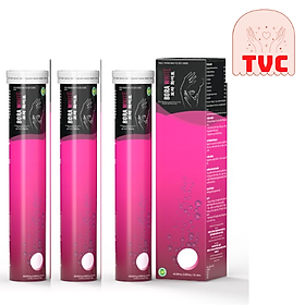 Mua Combo 3 Hộp Sủi Bora White - Viên sủi trắng da  mờ thâm sạm nám tàn nhang  ngăn lão hóa hiệu quả