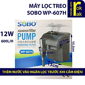 Máy Lọc treo Thác nước Sobo-607 WP-607-H hồ cá thủy sinh