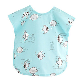 Cute Fashion Children's Waterproof Saliva Eating Bib Baby Clothes Anti-wear Wash Easy Clean c
