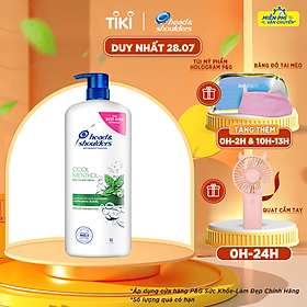 Dầu Gội Head & Shoulders Bạc Hà Mát Lạnh (1200ml)