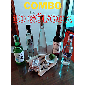 Combo 10 gói Lạc rang húng lìu Khang Hy 50g