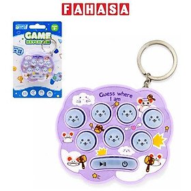 Móc Khóa Trò Chơi Đập Chuột - Champion Games WHA/CPG007 - Màu Tím