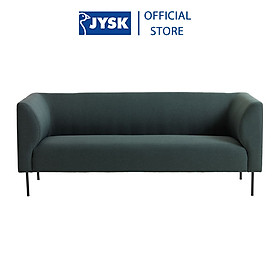 Mua Sofa 3s | JYSK Kare | bọc vải polyester | 2 màu | chân kim loại sơn đen | R185xS76xC74cm