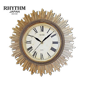 Mua Đồng hồ Rhythm CMG887NR18   Kt 37.0 x 37.0 x 4.3cm  Vỏ Polyresine. Dùng Pin.