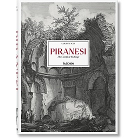 Ảnh bìa Artbook - Sách Tiếng Anh - Piranesi. The Complete Etchings