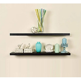 Mua Bộ 2 Kệ Gỗ Treo Tường Kết Cấu Không Giá Đỡ Juno Sofa KT 120x20x2.5 cm
