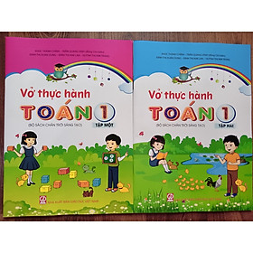 Hình ảnh Sách - Combo Vở Thực Hành Toán Lớp 1 - Tập 1 + 2 (Bộ Sách Chân Trời Sáng Tạo)