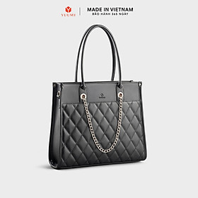 Túi Yuumy ( Thời trang nữ cỡ lớn phối xích trang trí - Túi xách da Seasand YTX65 )