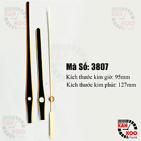 Mua Kim đồng hồ treo tường Kankoo Clock mã số 3807 màu vàng- đen kết hợp