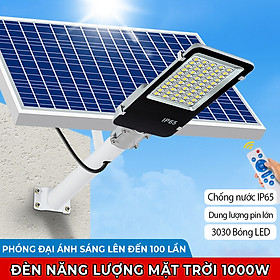 Đèn Năng Lượng Mặt Trời 1000W, đèn Cao Áp Siêu Sáng