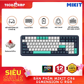 Mua Bàn Phím MIKIT C96 Dimension C RGB - Hàng chính hãng