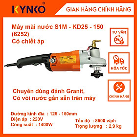 Máy mài nước cầm tay chính hãng Kynko S1M-KD25-150 - Có chiết áp #6252 giá tốt
