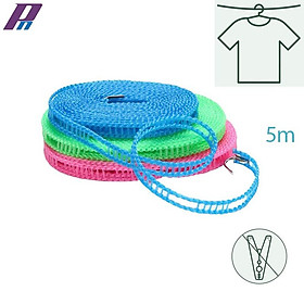 Mua Dây Phơi Quần Áo Phơi Đồ Thông Minh Dài 5m Không Cần Cặp 15