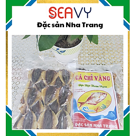 ️ Đặc Sản Nha Trang -Cá Chỉ Vàng Khô Nguyên Con, Rút Xương Mềm Ngon, Seavy Gói 500 gram