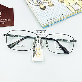 GỌNG KÍNH TITANIUM, DẼO, NHẸ,PHOM VUÔNG DÀNH CHO NAM,HÀNG CHÍNH HÃNG ESSENTIALS E50002