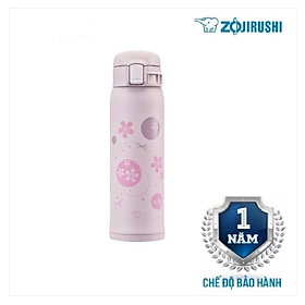 Bình giữ nhiệt Zojirushi SM-SK48EMM-PZ 0,48L màu hồng - Hàng chính hãng, bảo hành 12 tháng 