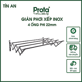 Mua Giàn phơi xếp ống 22 inox 201 thông minh cao cấp Prota loại 1m