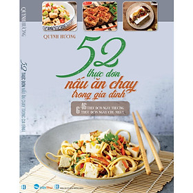 Hình ảnh Sách - 52 Thực Đơn Nấu Ăn Chay Trong Gia Đình -MK