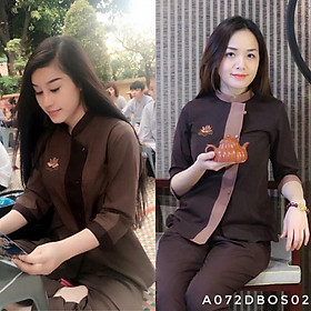 Đồ Lam Đi Chùa# Lãnh Tụ Phối Nữ # Đồ Bộ Nữ # Quần Áo Nữ