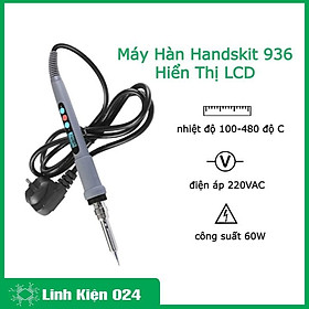 Mua Máy Hàn Điều Chỉnh Nhiệt Độ Hiển Thị LCD Handskit 936 60W 220VAC 100-480*C