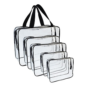 Organizer Storage Bath Toiletry Wash Bag 4pcs