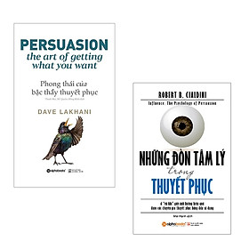 Combo Bậc Thầy Thuyết Phục: Những Đòn Tâm Lý Trong Thuyết Phục + Phong Thái Của Bậc Thầy Thuyết Phục