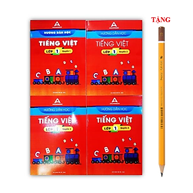 Sách - Combo 4 cuốn Hướng dẫn học tiếng việt lớp 1 trường Archimedes school