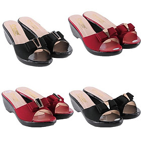 Dép nữ thời trang Huy Hoàng màu đen, đỏ HT7928-29-33-34