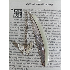 Kẹp sách Bookmark dạ quang Lông vũ