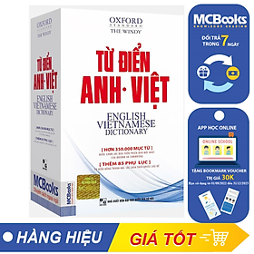 Từ điển Anh – Anh- Việt (bìa mềm trắng)  - TKBooks 