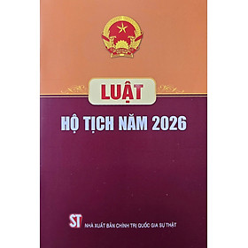 Luật Hộ tịch năm 2026
