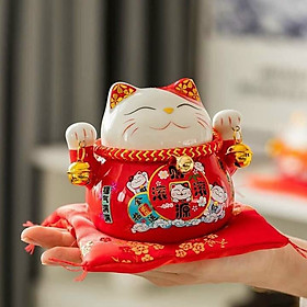 Mua MÈO THẦN TÀI MAY MẮN MÀU ĐỎ