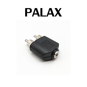 Mua Jack chuyển 2 đầu hoa sen ra 3.5mm - Đầu chuyển 2 đầu hoa sen đực ra Jack 3ly5